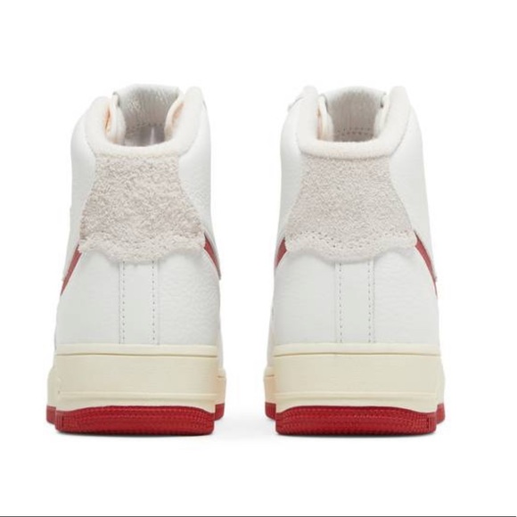 NIKE W AF1 SCULPT Summit White/Gym Red - Picture 2 of 16